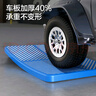 得力（deli）平板車耐用手推車小拖車四輪搬運(yùn)車58*87cm承重約600斤 DL6112 曬單實(shí)拍圖