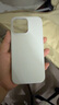 W&P適用iphone16promax手機殼液態(tài)硅膠蘋果16promax保護套親膚高級感軟殼防摔簡約男女新亮銀色wp 曬單實拍圖