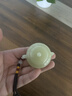 漢璽天然玉石把把壺手把件擺件馬上胡打牌神器把把胡送男女友生日禮物 把把胡-青玉石【贈：鑒定證書】 曬單實(shí)拍圖