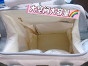 taoqibaby媽咪包嬰兒外出用品母嬰背奶雙肩多功能大容量媽媽包淺象牙 曬單實(shí)拍圖