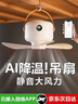杜美森宿舍吊扇床上電風(fēng)扇靜音懸掛小風(fēng)扇蚊帳風(fēng)扇usb露營(yíng)帳篷小吊扇便攜臥室充電風(fēng)扇小型風(fēng)寶 【插線款】3米充電線丨5檔冷風(fēng)丨遙控定時(shí) 3檔護(hù)眼燈丨遙控定時(shí)丨模擬自然風(fēng)丨桌/掛兩用 曬單實(shí)拍圖
