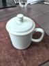 青澹汝窯茶杯會議杯茶具帶蓋景德鎮(zhèn)辦公室家用可養(yǎng)手工禪靜個人杯 曬單實拍圖