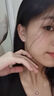 芯奢s999純銀耳釘女士耳骨釘女2025新款潮睡覺(jué)不用摘養耳洞足銀防堵 s999足銀帶鉆款一對 曬單實(shí)拍圖