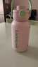 樂(lè )扣樂(lè )扣（LOCK&LOCK）大容量保溫杯運動(dòng)水壺吸管水杯戶(hù)外便攜304不銹鋼高顏值男女保冷 粉色 1100ml 曬單實(shí)拍圖