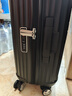 新秀麗（Samsonite）行李箱20英寸拉桿箱時尚豎條紋旅行箱包黑色GU9密碼登機箱 曬單實拍圖