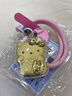 中國(guó)風(fēng)黃金KT貓鑰匙扣凱蒂貓草莓熊手機(jī)鏈Hellokitty貓包包掛件 【凱蒂貓】單掛件 曬單實(shí)拍圖