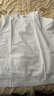 無印良品（MUJI）男式 涼感 圓領(lǐng)短袖T恤 舒適涼爽 男夏裝t恤 ACC25A3S 白色 L (175/100A) 曬單實(shí)拍圖