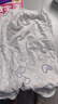 2025夏季兒童純棉空調(diào)服薄款7A抗菌男童七分袖家居服套裝女童睡衣 藍AB字母 100 曬單實拍圖