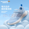 Skechers斯凱奇兒童運(yùn)動(dòng)鞋春夏透氣男女童中大童跑步鞋小白鞋405315L 【透氣款】男童-淺藍(lán)色/LTBL 37 曬單實(shí)拍圖