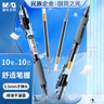 晨光(M&G)文具GP1008 按動中性筆學(xué)生0.5黑筆簽字筆商務(wù)子彈頭考試專用水筆辦公用品 黑色10支筆+10支芯 曬單實(shí)拍圖