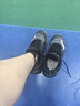 李寧男鞋羽毛球鞋音爆初代男子減震回彈羽毛球?qū)I(yè)鞋AYZN009 新基礎(chǔ)黑/海水藍(lán)-16 42 曬單實(shí)拍圖