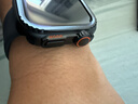 W&P適用蘋(píng)果手表保護殼apple iwatch s10秒變ultra保護套鋅合金屬防摔防刮鏤空硬殼wp·黑色46mm 曬單實(shí)拍圖