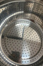 品喻（PINYU）304不銹鋼涼皮盤子家用涼皮鑼鑼面皮腸粉蒸盤蒸涼皮圓形專用盤 曬單實(shí)拍圖
