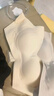 ROVO孕婦哺乳內(nèi)衣喂養(yǎng)胸衣舒適提拉上托聚攏懷孕期喂奶文胸 碧水藍 XL 曬單實拍圖