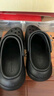 卡駱馳（crocs）經(jīng)典泡芙Clog男女一腳蹬懶人沙灘鞋 CR207521-001 37 曬單實(shí)拍圖