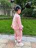 幼歌（YOUGE）嬰幼兒甜美小兔柔軟休閑套裝寶寶2025新款可愛上衣褲子 粉色衛(wèi)褲 （66-90兩用襠） 90 cm 曬單實(shí)拍圖