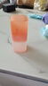 joyami水杯男玻璃杯女磨砂簡(jiǎn)約夏天便攜杯子小清新森系創(chuàng)意個(gè)性潮流茶杯 漸變橙-【雖然我】400ml 曬單實(shí)拍圖