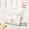 微獅牧尼新生兒嬰兒衣服夏季寶寶連體衣初生兒和尚服長(cháng)袖薄款透氣 曬單實(shí)拍圖