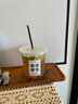 CLITON一次性奶茶杯咖啡杯透明帶蓋冷飲杯家用商用塑料杯500ml*50套 曬單實拍圖