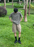 LAZY DAY TREND戶(hù)外山系防曬速干T恤男夏季寬松休閑輕量化涼感工裝短袖 叢林綠 XL 曬單實(shí)拍圖