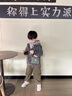 奧特曼童裝兒童秋裝男童春秋季外套2025新款中大童牛仔衣男孩酷帥衣服潮 灰色 120 建議110-120cm6-7歲 曬單實(shí)拍圖