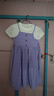 G.DUCKKIDS女童連衣裙夏裝2024新款洋氣女大童夏季裙子兒童夏裙公主裙小女孩 紫色 140 cm 曬單實(shí)拍圖