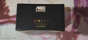 AOC GM500無線藍(lán)牙三模垂直鼠標(biāo) 智能顯示屏 人體工學(xué)鼠標(biāo)  立式豎握立體鼠標(biāo) 灰黑色 曬單實(shí)拍圖