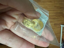 周六福（ZLF）七夕禮物  黃金耳飾女款足金999車花耳釘耳環(huán) 計價 3.46g 曬單實拍圖