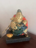 紀梵蒂 GEFIODEY黃銅關公擺件銅關羽擺件關二爺武財神家居裝飾工藝品開業(yè)供奉禮品 銅彩繪威震關公 曬單實拍圖