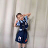 G.DUCKKIDS小黃鴨童裝兒童套裝尼克狐貍兔子警官衣服夏裝兒童cos服裝表演服 兔子三件套送領(lǐng)帶 120 建議身高105-115cm 4-5周歲 曬單實拍圖