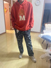 dickies褲子 男女同款 個性潮款涂鴉休閑褲010206 黑色Dickies滿底印花 32 曬單實(shí)拍圖