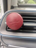 焱富車(chē)載香薰網(wǎng)紅小羊皮車(chē)內出風(fēng)口擺件香氛高端汽車(chē)香水車(chē)掛 波爾多紅【嘉伯麗爾】 3香片 曬單實(shí)拍圖