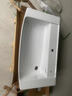 TOTO臺盆浴室柜家用一體化面盆LW846 848 849 840CB智潔釉面面盆(07) LW849CB含原裝排水 無底柜90cm 曬單實拍圖