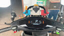 九號電動車手機支架中置N70c/M95/機械師/NZ/MZ/F/E80c車載導航架 九號中置【彩螃蟹】手機支架（送工具） 曬單實拍圖