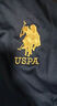 U.S. POLO ASSN.US保羅短袖polo衫男條紋薄款商務翻領(lǐng)polo領(lǐng)衫修身百搭上衣男裝 藏青【純棉】101 XL 175（135-145斤左右） 曬單實拍圖