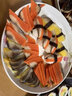 紅黃希鯪魚籽即食刺身冷凍西鱗魚籽生魚片壽司料理三文魚伴侶 2條裝(紅黃各1條)配芥末醬油 曬單實拍圖
