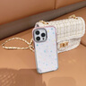 FUNNY RICH涂鴉星星樂園適用iPhone16ProMax手機(jī)殼漸變色蘋果15透明新款保護(hù)套女款14防摔簡約ins小清新 仲夏夜星星-粉綠 iPhone 14 Pro Max 曬單實拍圖