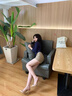 南木熊高跟鞋裸色尖頭氣質(zhì)皮鞋水鉆涼鞋女仙女細跟單鞋夏季增高瑪麗珍 杏色6cm【37碼】 曬單實拍圖