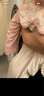 巴厘小豬新生嬰兒兒衣服a類純棉爬爬服夏季長袖薄款空調(diào)服睡衣寶寶連體衣 藕粉 80cm 曬單實拍圖