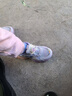 Hello Kitty童鞋女童學步鞋燈鞋夏季單網(wǎng)透氣運動鞋庫洛米網(wǎng)鞋6729紫色29 曬單實拍圖
