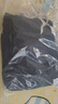 POUM美式潮牌直筒褲子男士春夏款寬松運動痞帥衛(wèi)闊腿褲2613黑色L 曬單實拍圖