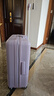 新秀麗（Samsonite）行李箱25英寸拉桿箱大容量旅行箱包HK6紫色密碼托運箱 曬單實拍圖