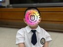凡獵男童學(xué)院風(fēng)套裝夏裝兒童洋氣時(shí)髦小童衣服寶寶紳士薄款兩件套夏季 曬單實(shí)拍圖