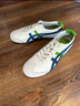 Onitsuka Tiger鬼塚虎經(jīng)典舒適復(fù)古MEXICO 66?男女款輕便百搭運(yùn)動(dòng)休閑鞋 米白色/藍(lán)色 36 曬單實(shí)拍圖