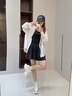 BOSIE 伯喜夏季新款老爹鞋女鞋內(nèi)增高小白鞋學(xué)生潮牌高端網(wǎng)布休閑鞋運動鞋 米色 【網(wǎng)面】 39 曬單實拍圖