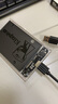 金士頓（Kingston）移動固態(tài)硬盤 type-c USB3.0雙接口手機電腦兩用高速傳輸大容量PSSD A400/240G+硬盤盒 曬單實拍圖