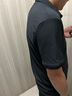 杉杉【7A抗菌 防曬 無痕】短袖t恤男士夏季冰絲速干涼感polo衫男工裝 曬單實拍圖