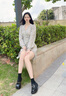 CAMILA KSENIA官網(wǎng)厚底樂福鞋女士2025新款夏季百搭鞋子時尚單鞋增高女鞋小皮鞋 黑色 37 曬單實拍圖