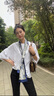 啄木鳥（TUCANO）桑蠶絲窄長條絲巾女春夏薄款感護(hù)頸飄帶真絲圍巾2025新款領(lǐng)巾 風(fēng)帆揚(yáng)起-藍(lán)白(150*17cm) 曬單實(shí)拍圖