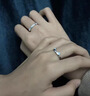 雍杰貓狗日記情侶戒指輕奢氣質(zhì)男女百搭高級(jí)感情侶對(duì)戒送七夕禮物 貓狗日記戒指N086【男款】 曬單實(shí)拍圖